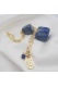 collier Nuit d'été et sa perle lapis lazuli