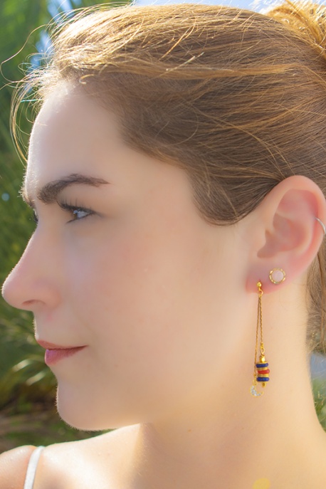 Boucle d'oreille Déva