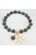 Bracelet rubis zoisite