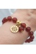 Bracelet bien être  cornaline