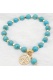 Bracelet bien être turquoise