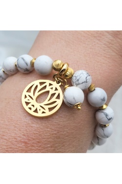Bracelet howlite