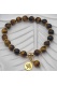 Bracelet oeil de  tigre "pour la "concentration"