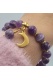 Bracelet bien être  améthyste
