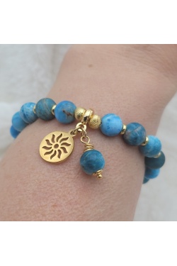 Bracelet  bien être apatite