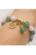 Bracelet Kunzite et Aventurine