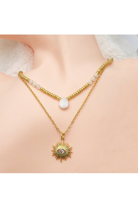 collier Braswi Oeil protecteur