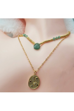 Collier  Malara Aventurine