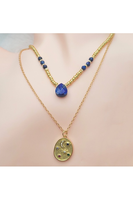 Collier  Malara LAPIS LAZULI
