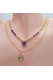 Collier  MOHAVENA  améthytse