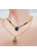 Collier  MOHAVENA lapis lazuli