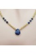 Collier  MOHAVENA lapis lazuli