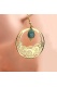 Boucle d'oreille Liyan Amazonite