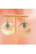 Boucle d'oreille Liyan Amazonite