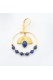 Boucle d'oreille Surya lapis -lazuli