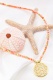 Collier Yantra corail