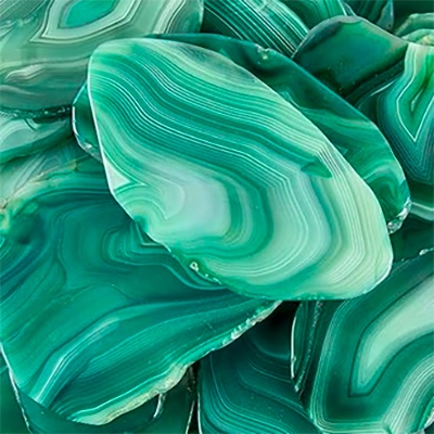 agate verte 